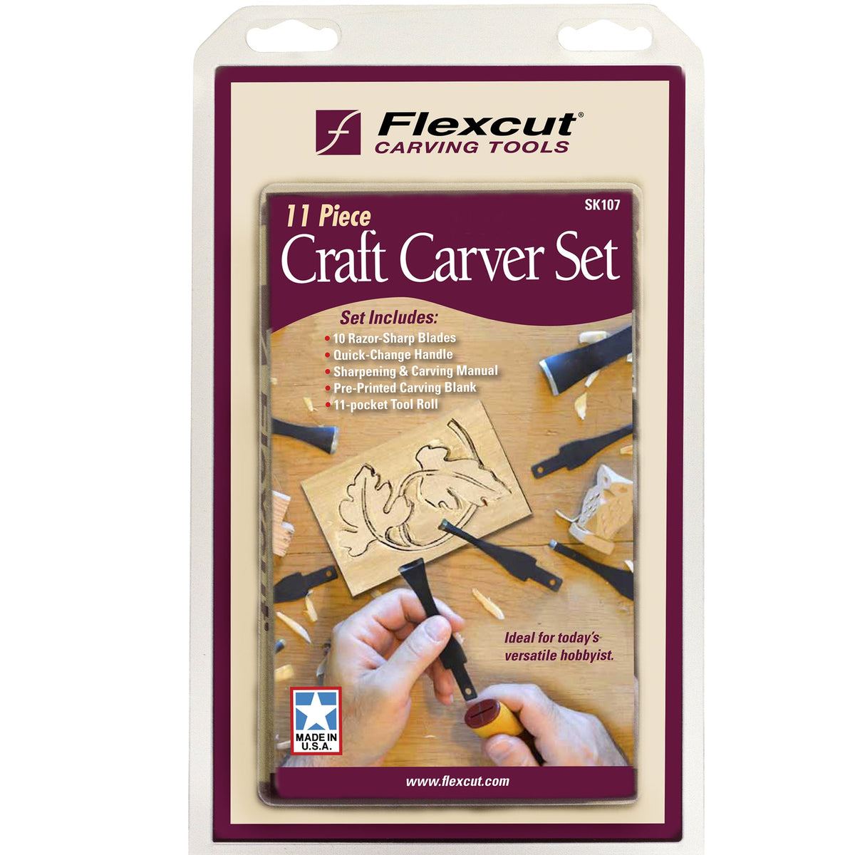 Flexcut 11 Piece Craft Carver Set