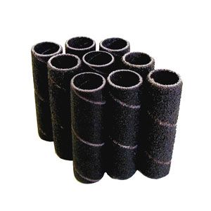 9-Piece Sanding Sleeve Assortment - 1/2" x 2"