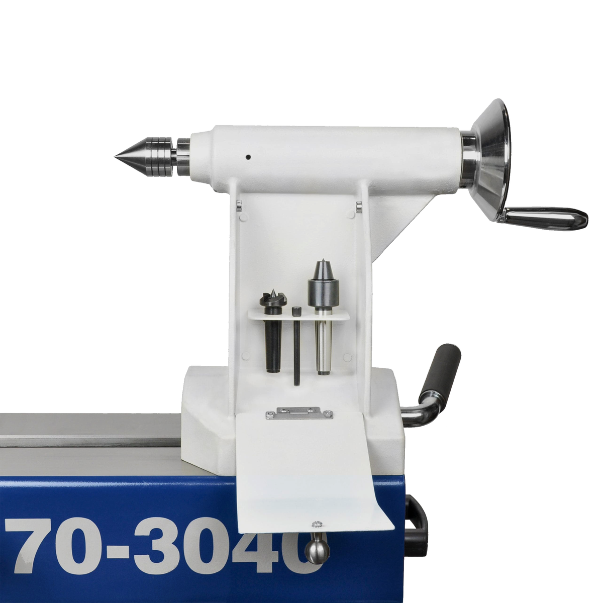 Rikon 70-3040 Variable Speed Reversible Lathe with Sliding Bed
