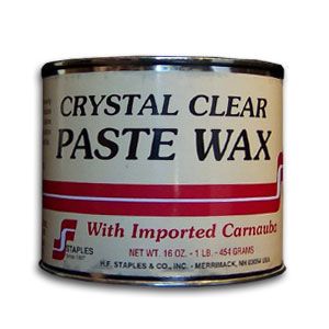 Staples Clear Wax with Carnauba - 1lb