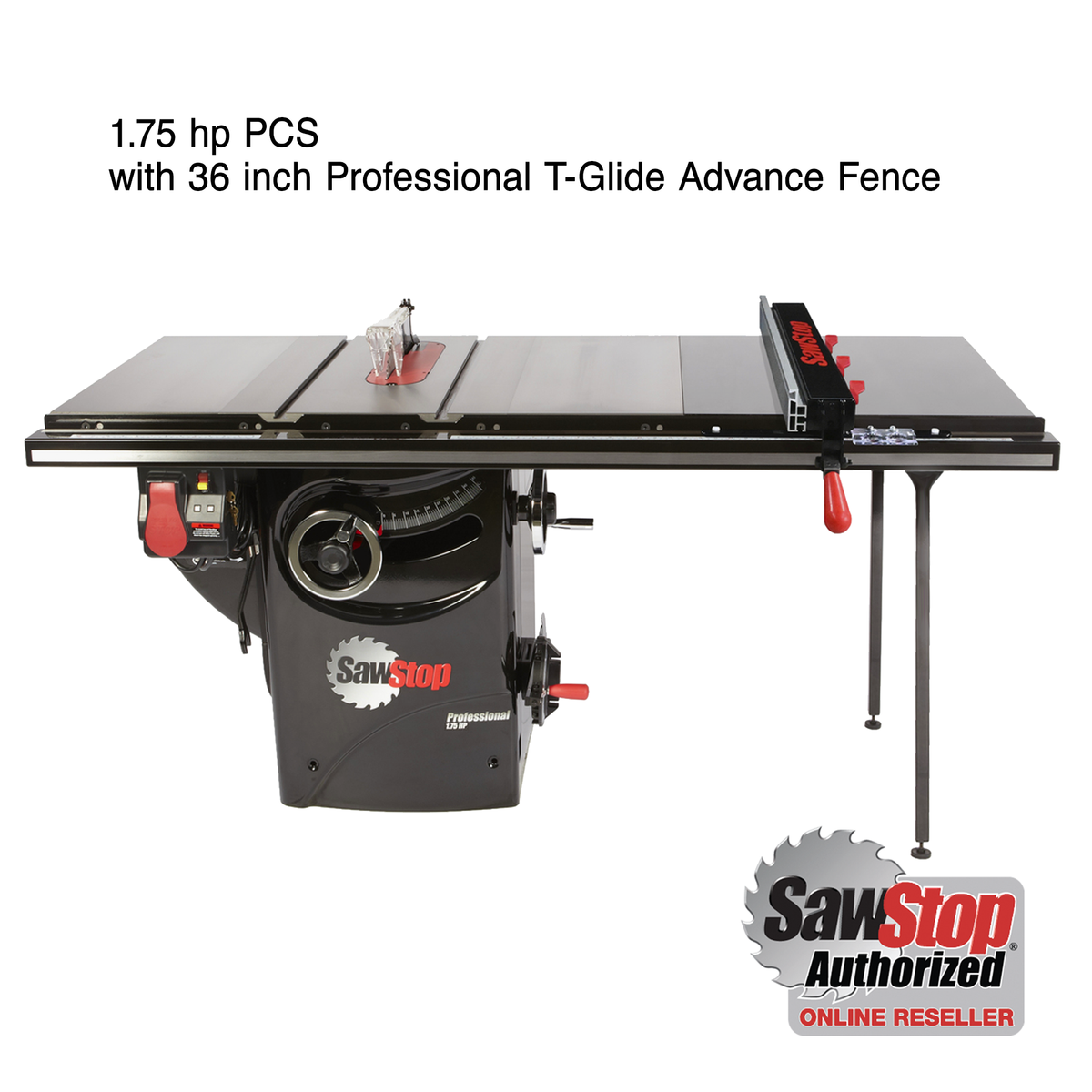 SawStop Professional Cabinet Tablesaw PCS