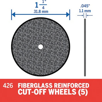 Dremel 1-1/4" Reinforced Cut-Off Wheel
