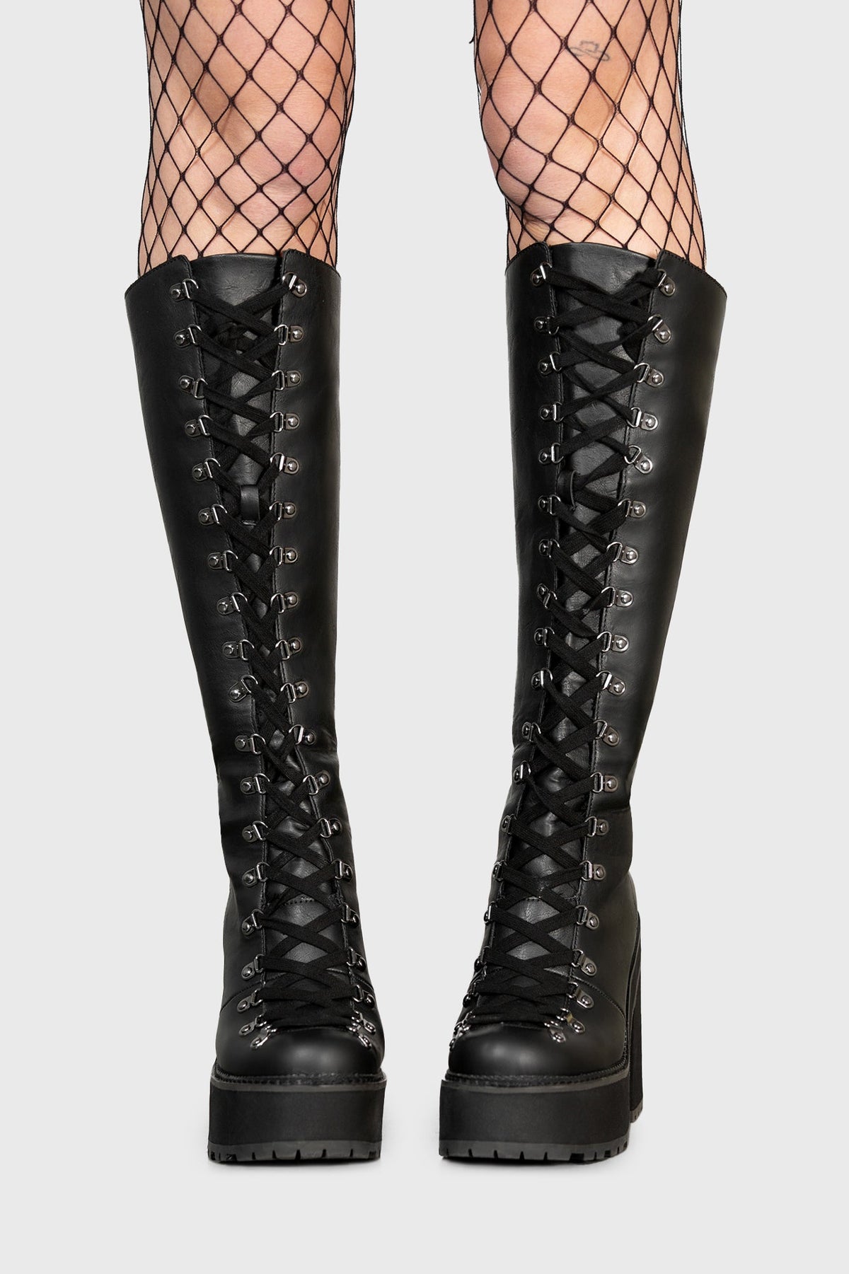 Bloodletting Knee-High Boots