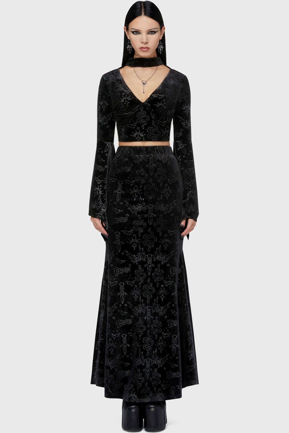 Yours Cruelly Maxi Skirt