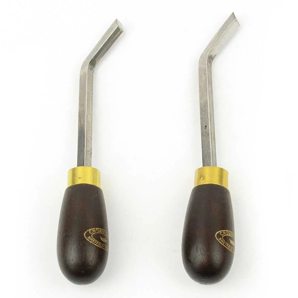 Crown Corner Cleaning Chisels - Pair
