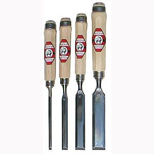 Hirsch Bevel Edge Chisel Set of 4