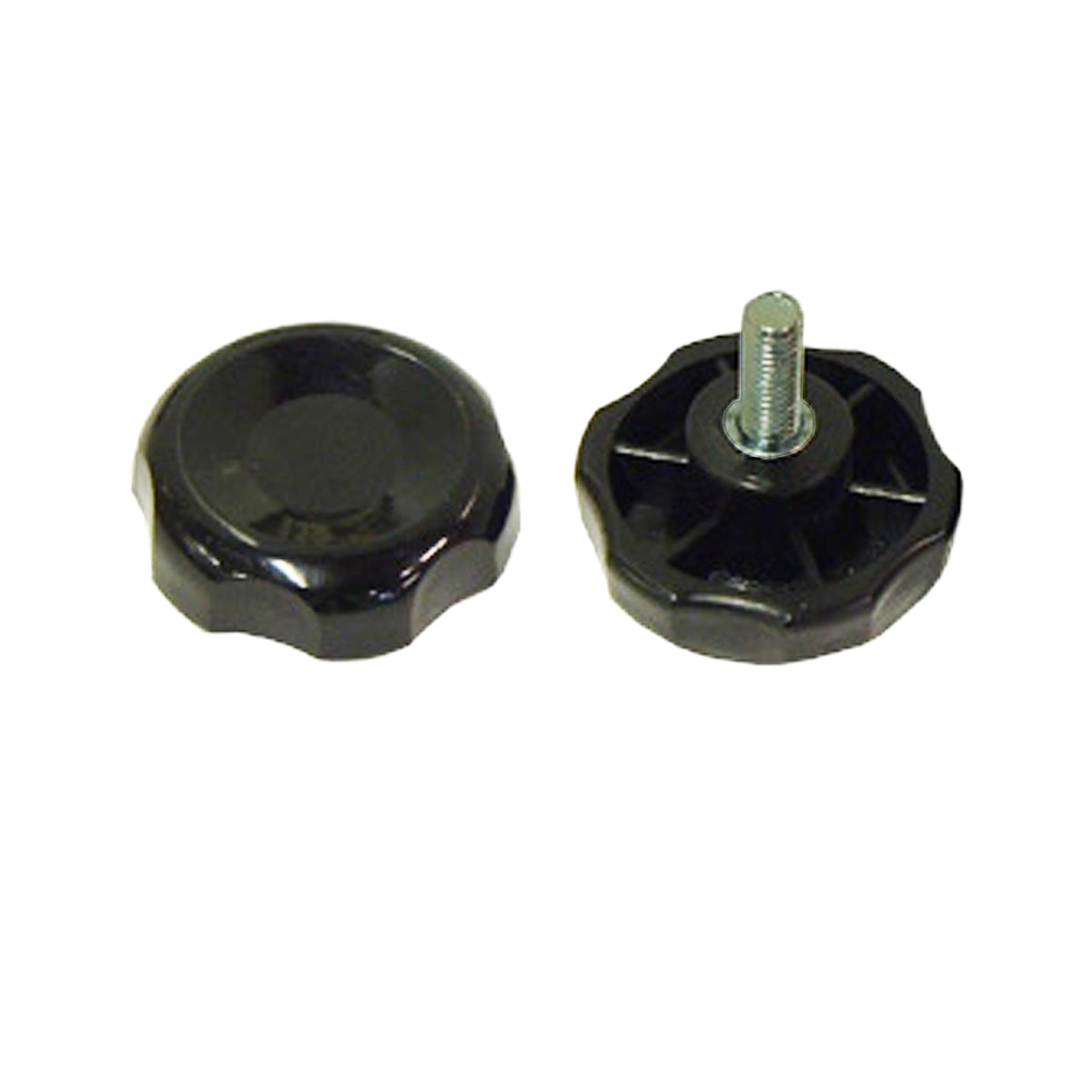 Fluted Knob - 1/4"-20 (Stud)