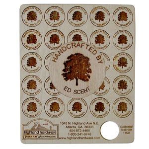 Signature Medallions - "HANDCRAFTED BY" with Tree