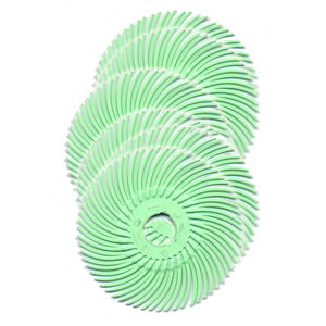 Foredom 2 inch Radial Bristle Brush - Pack of 6