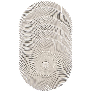 Foredom 3 inch Radial Bristle Brush - Pack of 6