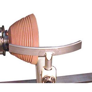 Oneway 9-1/2" Center Mount Curved Toolrest - 1" x 2-3/4" Post