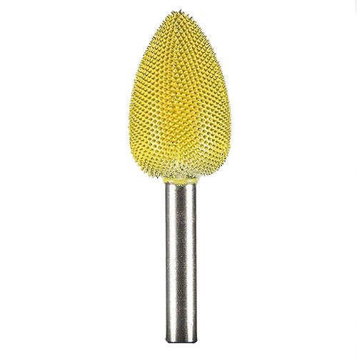 Flame Saburr Tooth Carbide Burrs - 1/4 inch Shank