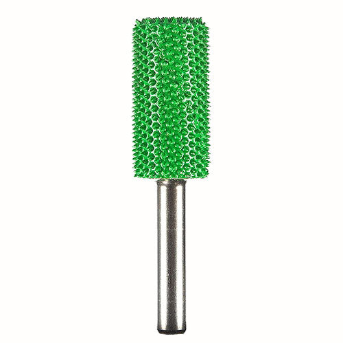 Cylinder Saburr Tooth Carbide Burrs - 1/4 inch Shank