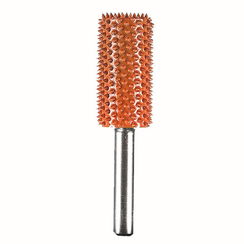 Cylinder Saburr Tooth Carbide Burrs - 1/4 inch Shank