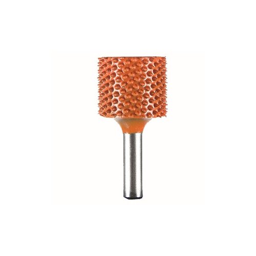 Smooth End Cylinder Saburr Tooth Carbide Burrs - 1/4 inch Shank