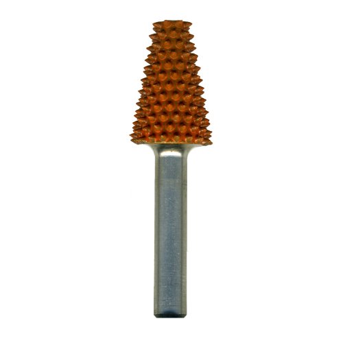 Smooth End Taper Saburr Tooth Carbide Burrs - 1/4 inch Shank