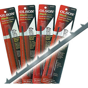 Olson Mach Speed Scroll Saw Blades  - Pack of 12
