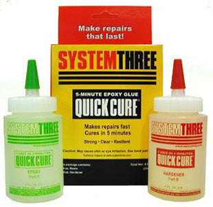 System Three QuickCure Epoxy - 8 oz.
