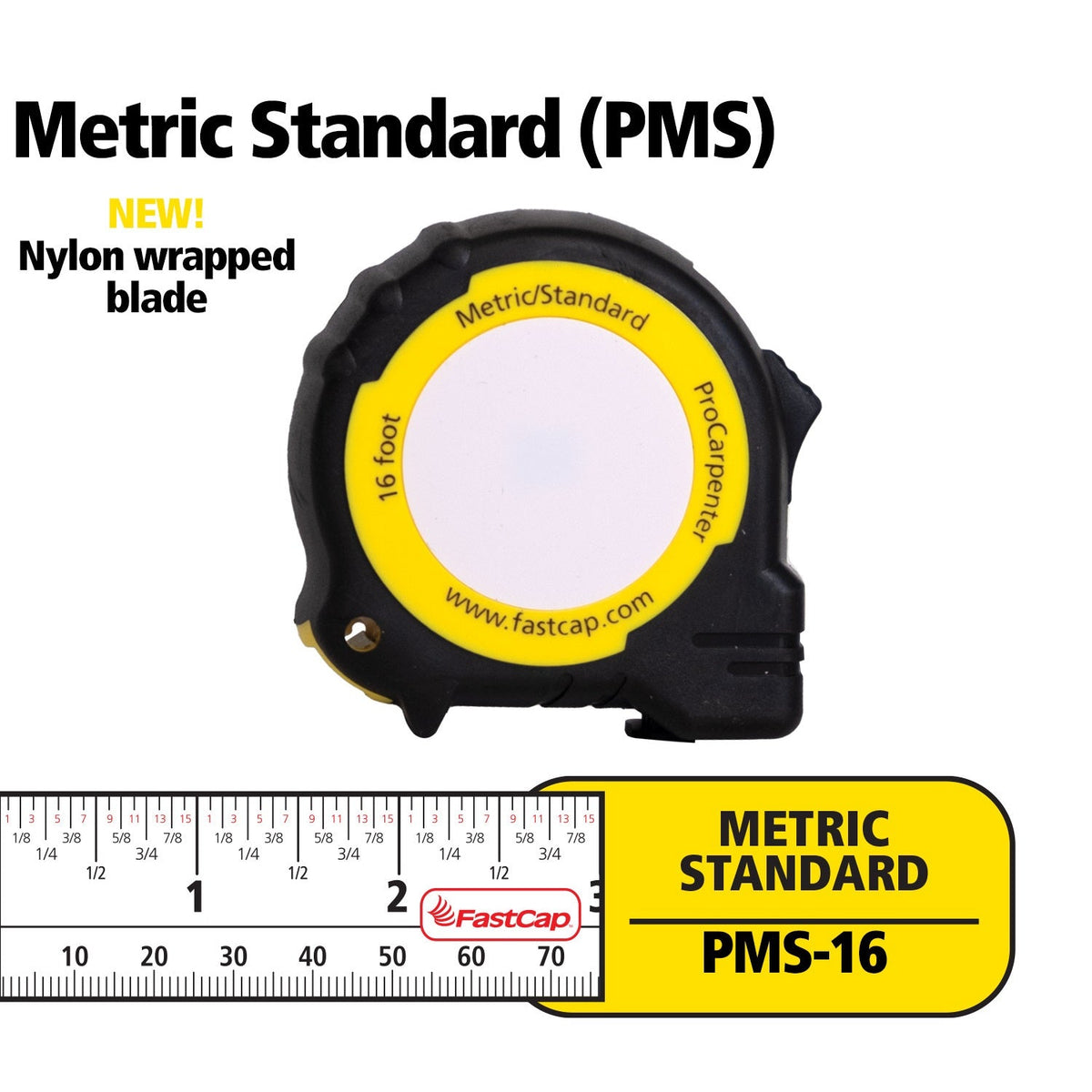 ProCarpenter 16' Metric/Standard Tape