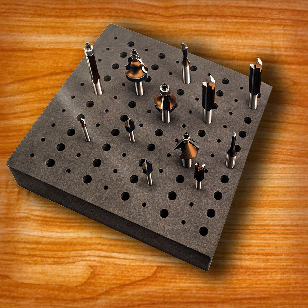 Foam Router Bit Tray
