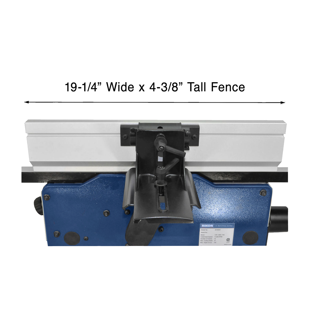 Rikon 8 inch Helical-style Benchtop Jointer 20-800HSP