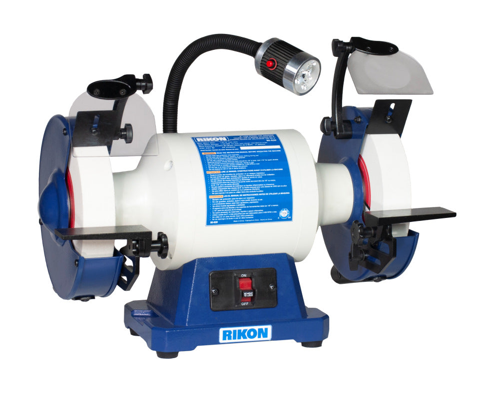Rikon 80-820 8 inch Professional Low Speed Bench Grinder