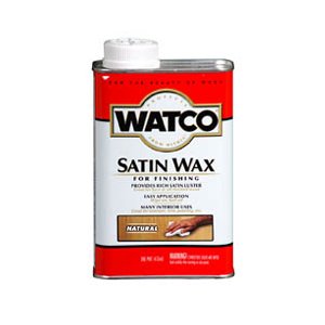Watco Satin Wax - Quart