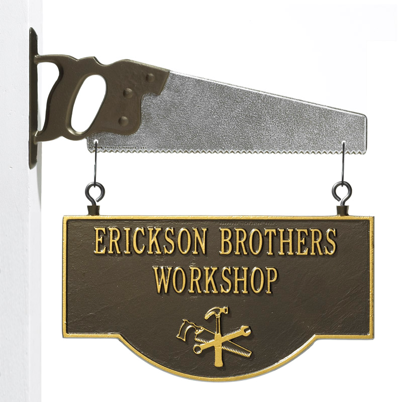 Personalized Shop Sign