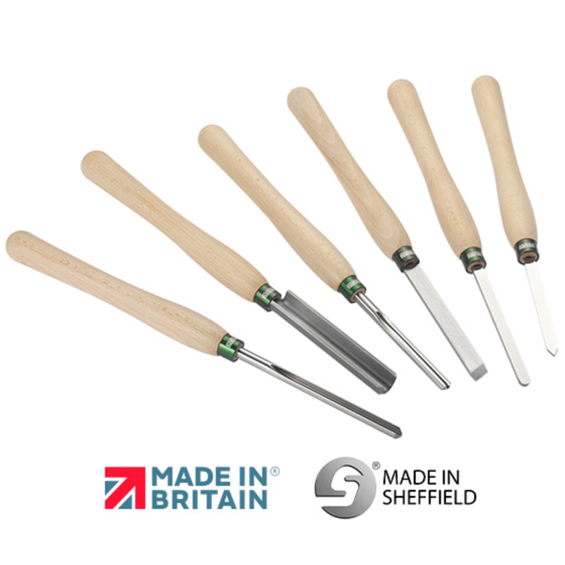 Record Power HSS Turning Tools - Set of 6