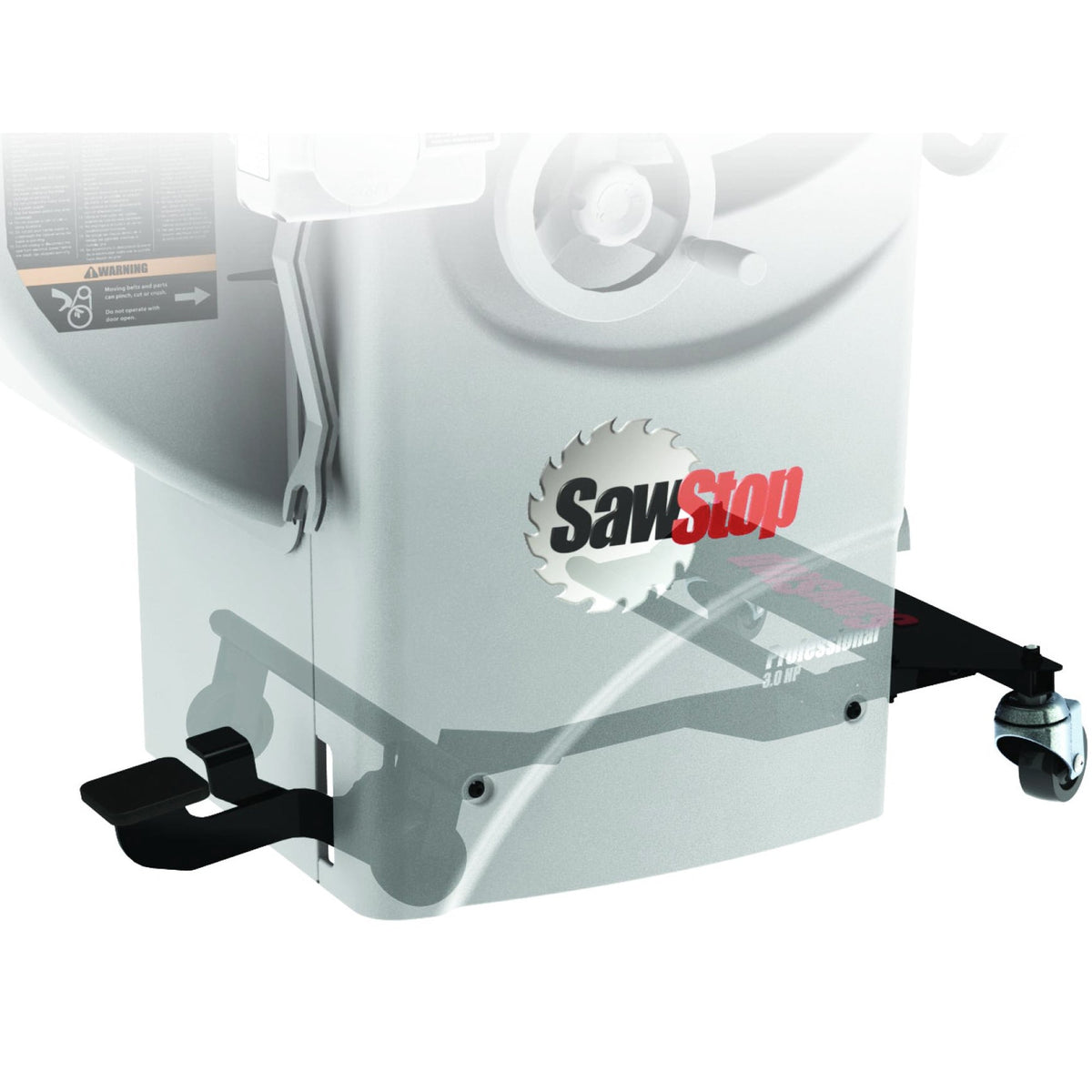 SawStop Integrated Mobile Base for the Professional Cabinet Saw