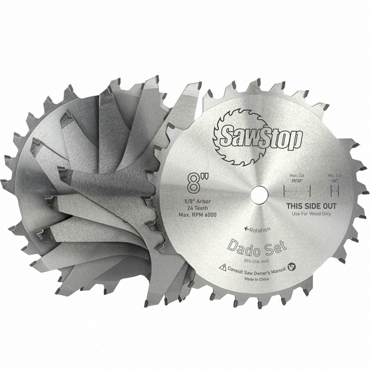 SawStop 8 inch Premium Dado Set  in SYS3 112 Systainer