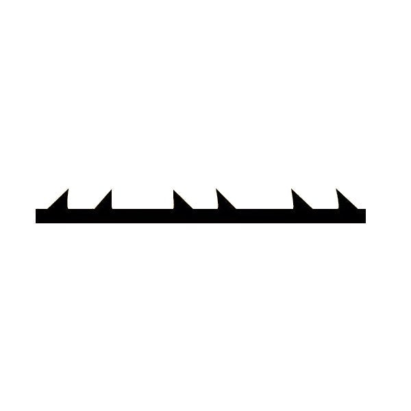 Olson PGT Double Reverse Tooth Scrollsaw Blades - Pack of 6
