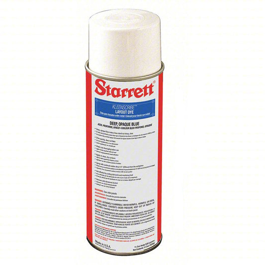 Starrett Machinist's Blue Dye - 11.5 oz. Aerosol