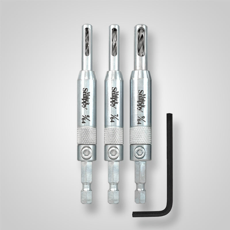 Snappy Self-Centering Hinge Drill Bit