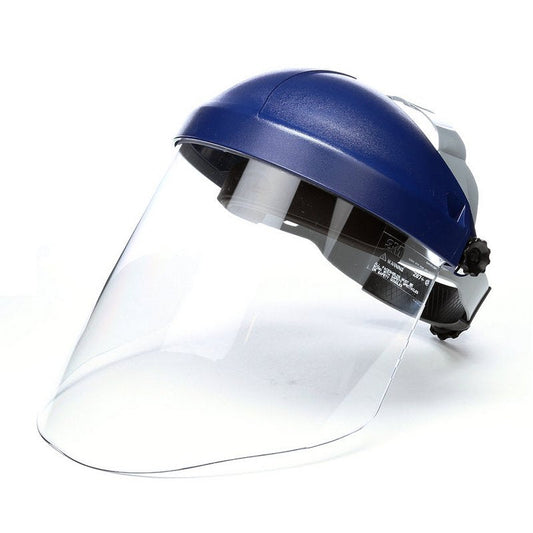 Face Shield with Racheting Headgear