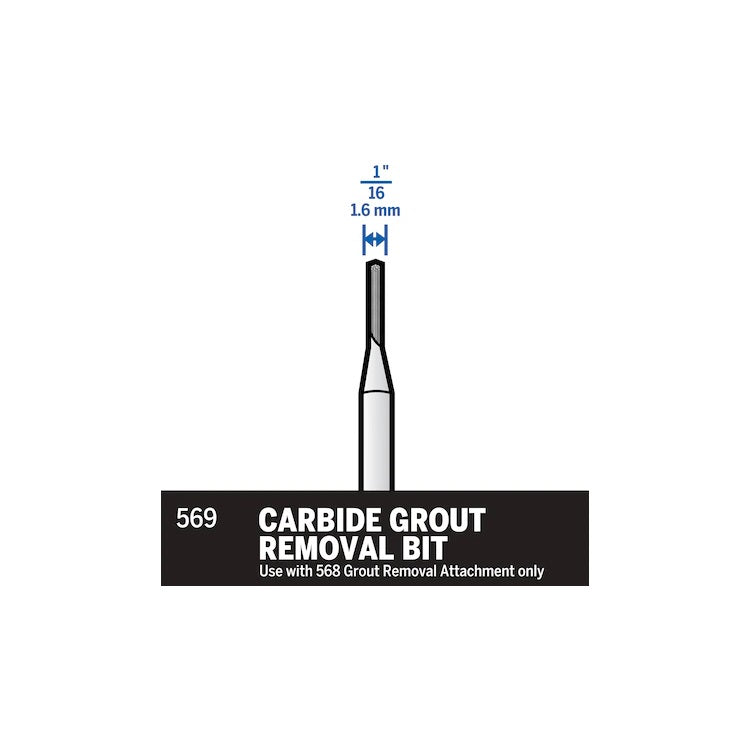 Dremel 1/16" Grout Removal Bit