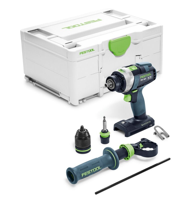 Festool TPC 18/4 Li-Ion QuaDrive Cordless Hammer Drill