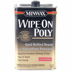 Minwax Satin Wipe-On Poly - Pint