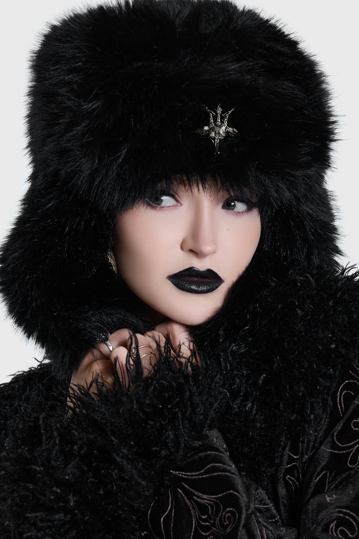 BAPHOMET TRAPPER HAT