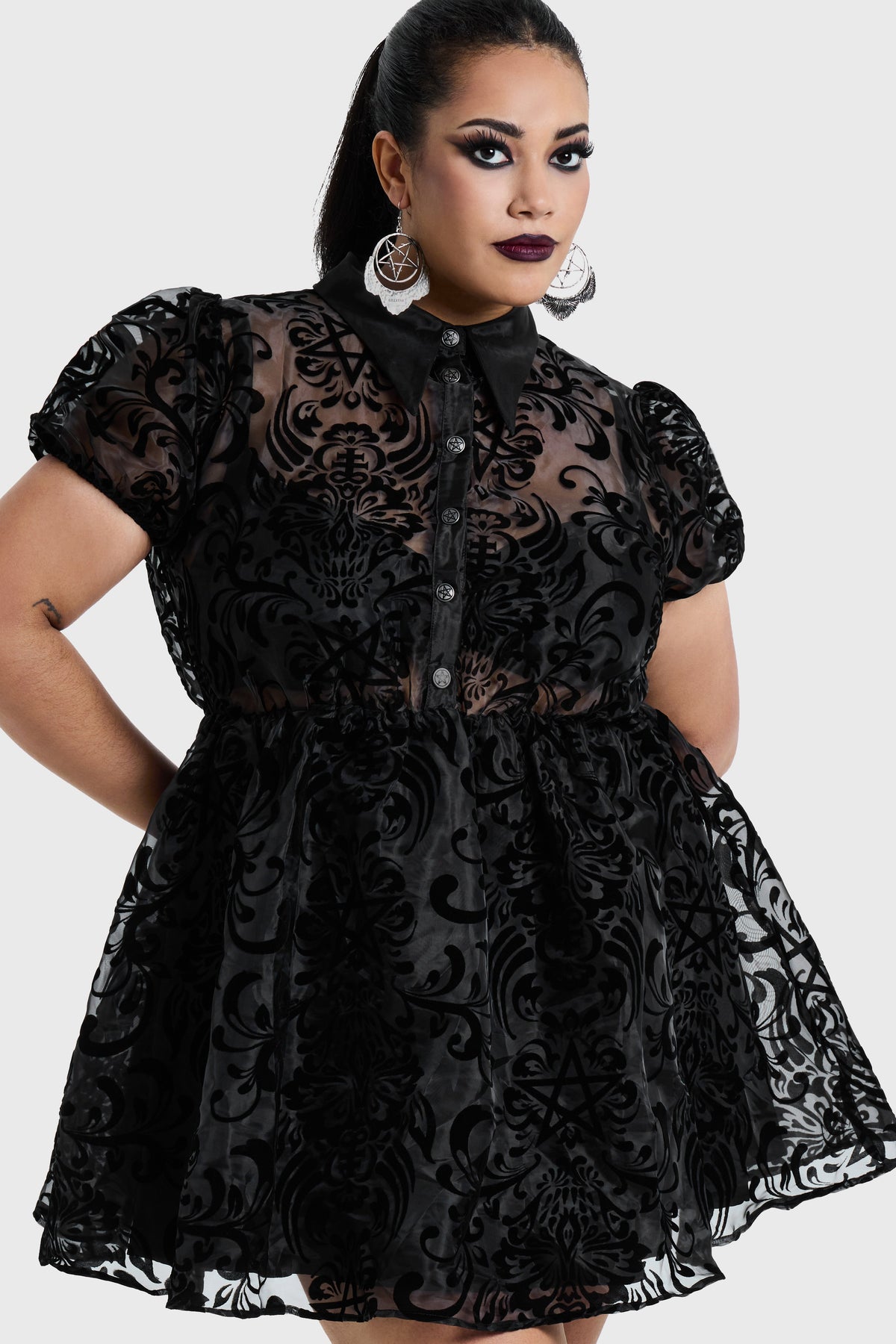 Bloodlust Organza Mini Dress