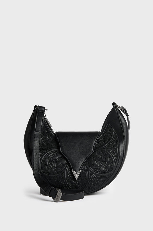 Cathedra Embroidered Crossbody Bag