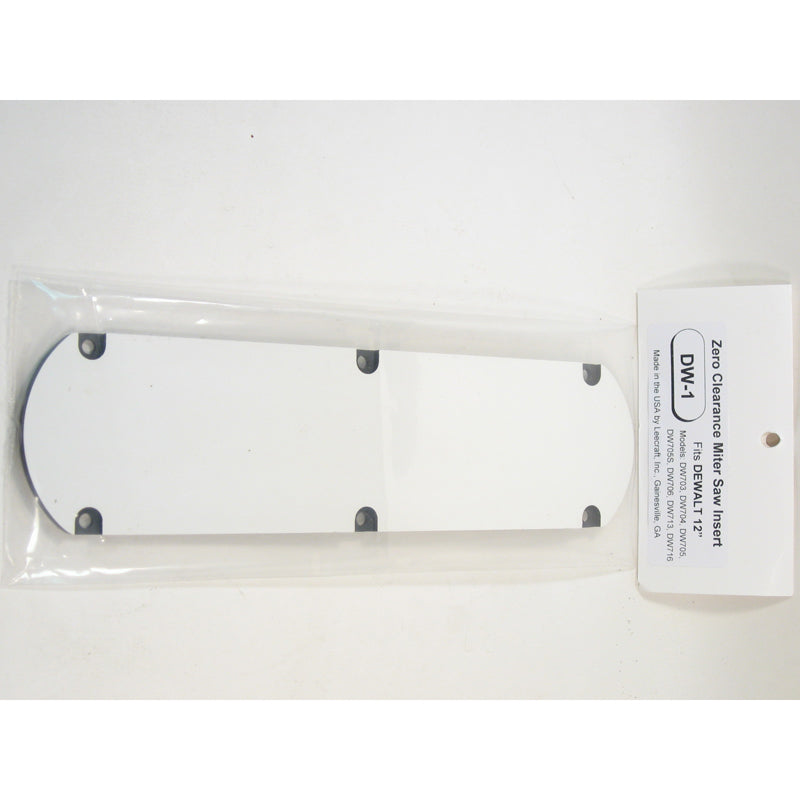 Zero-Clearance Throat Plate