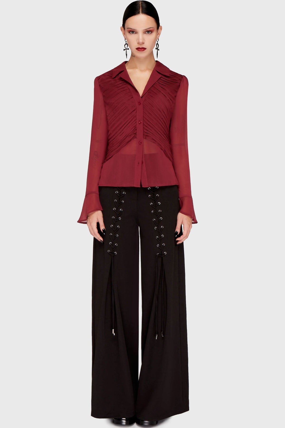 Evermore Eclipse Shirt [Burgundy]
