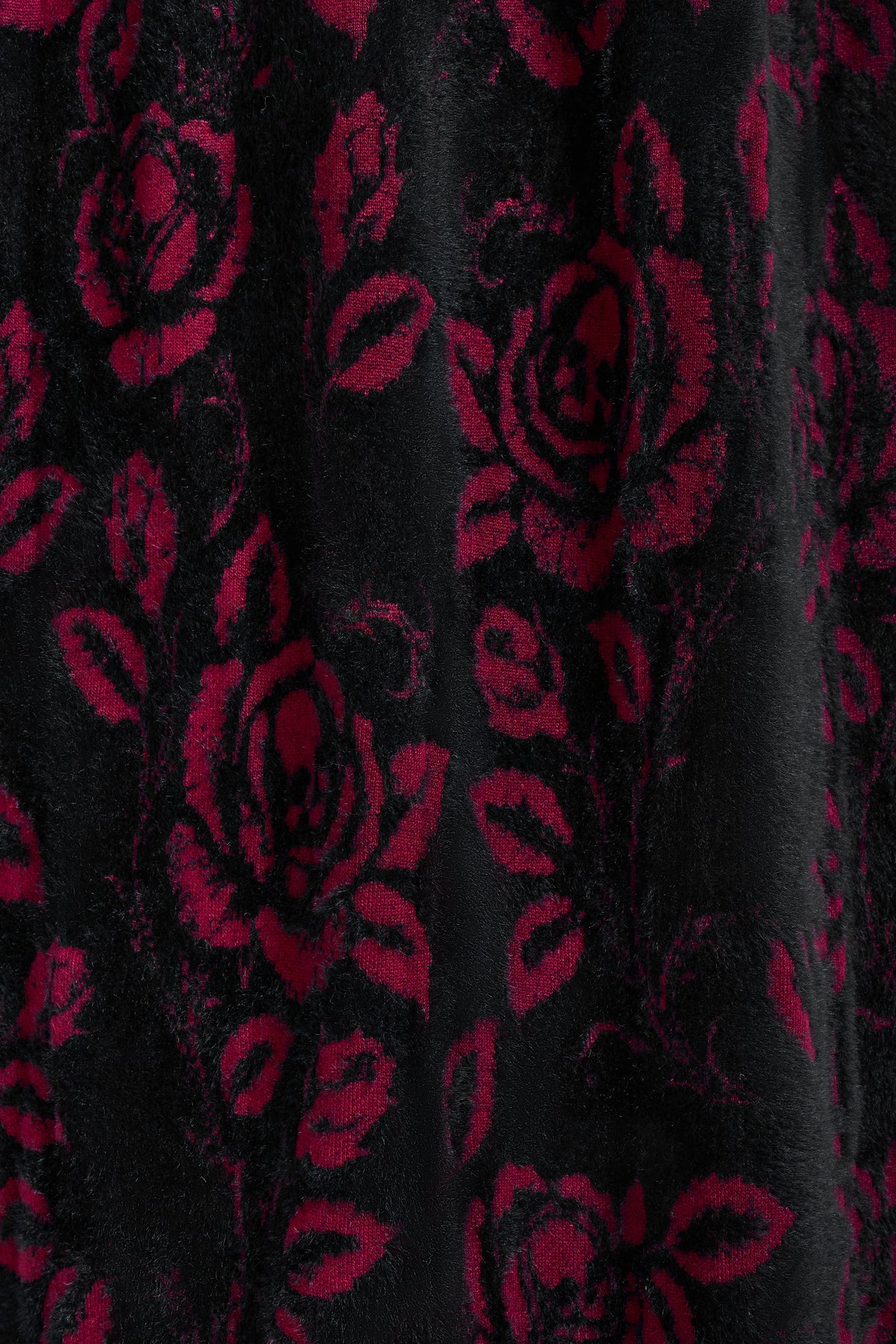 FUNERAL ROSE KNITTED CARDIGAN