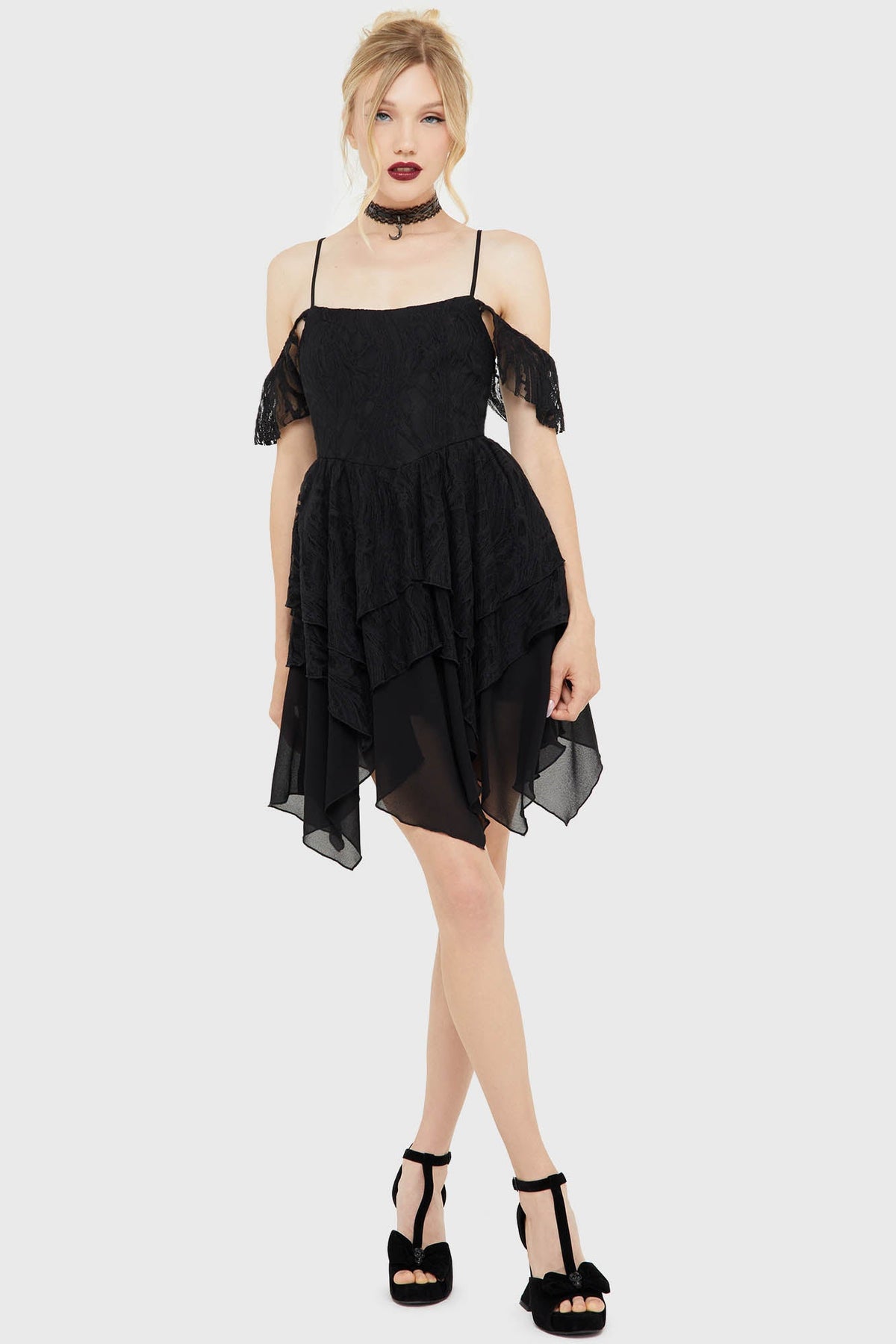 Haunted Union Dress [BLACK]