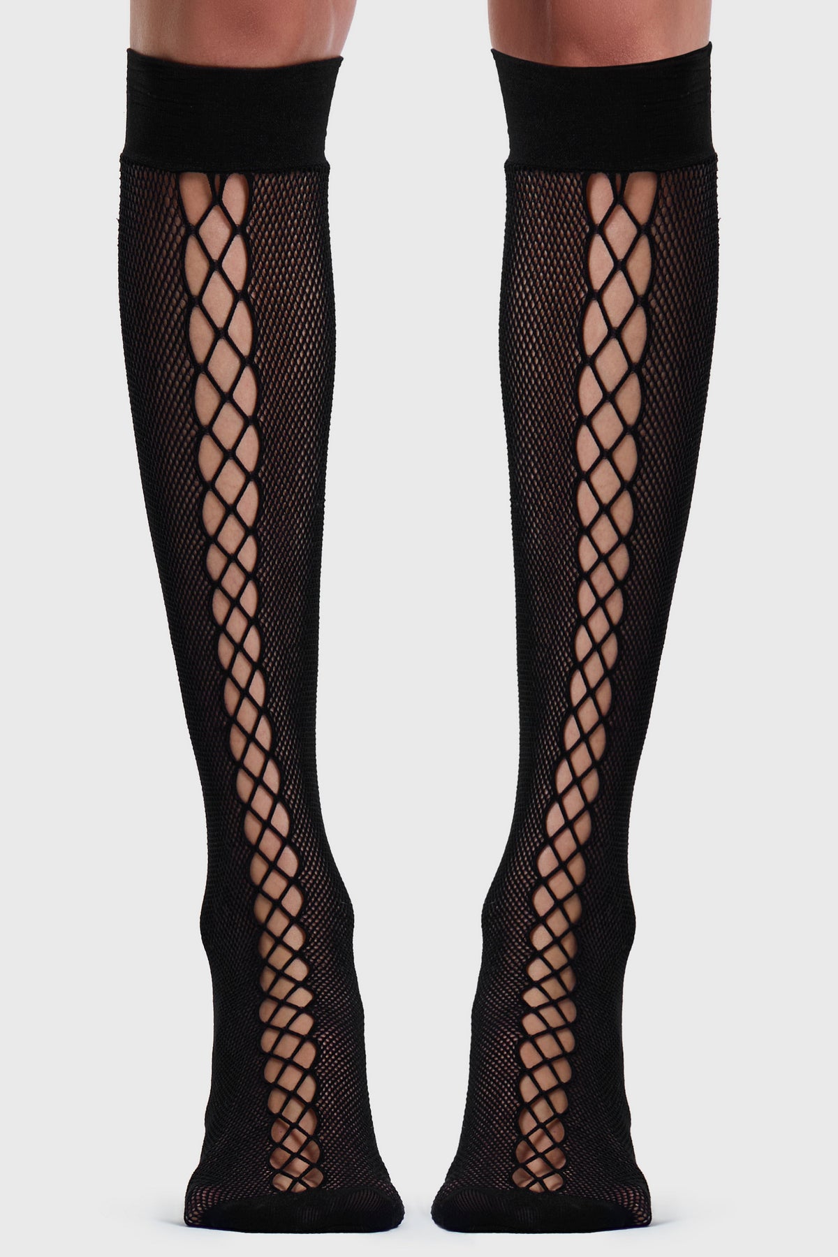 Lace Up Stockings
