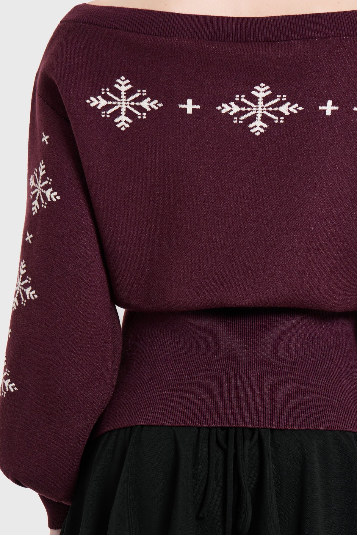 Loathe Laugh Leave Knitted Sweater