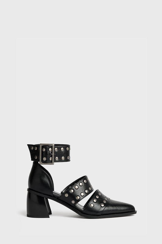 Midnight Vale Studded Heels