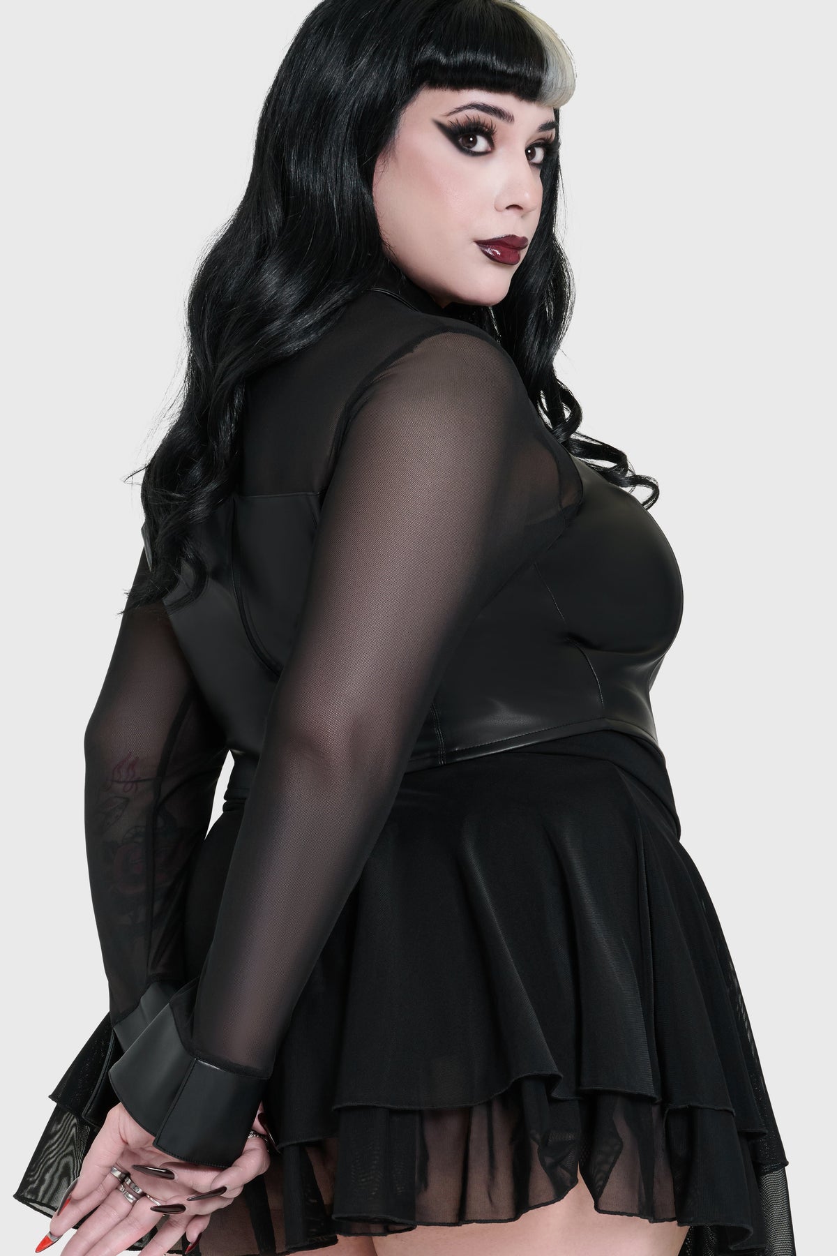 Nova Collared Corset Top