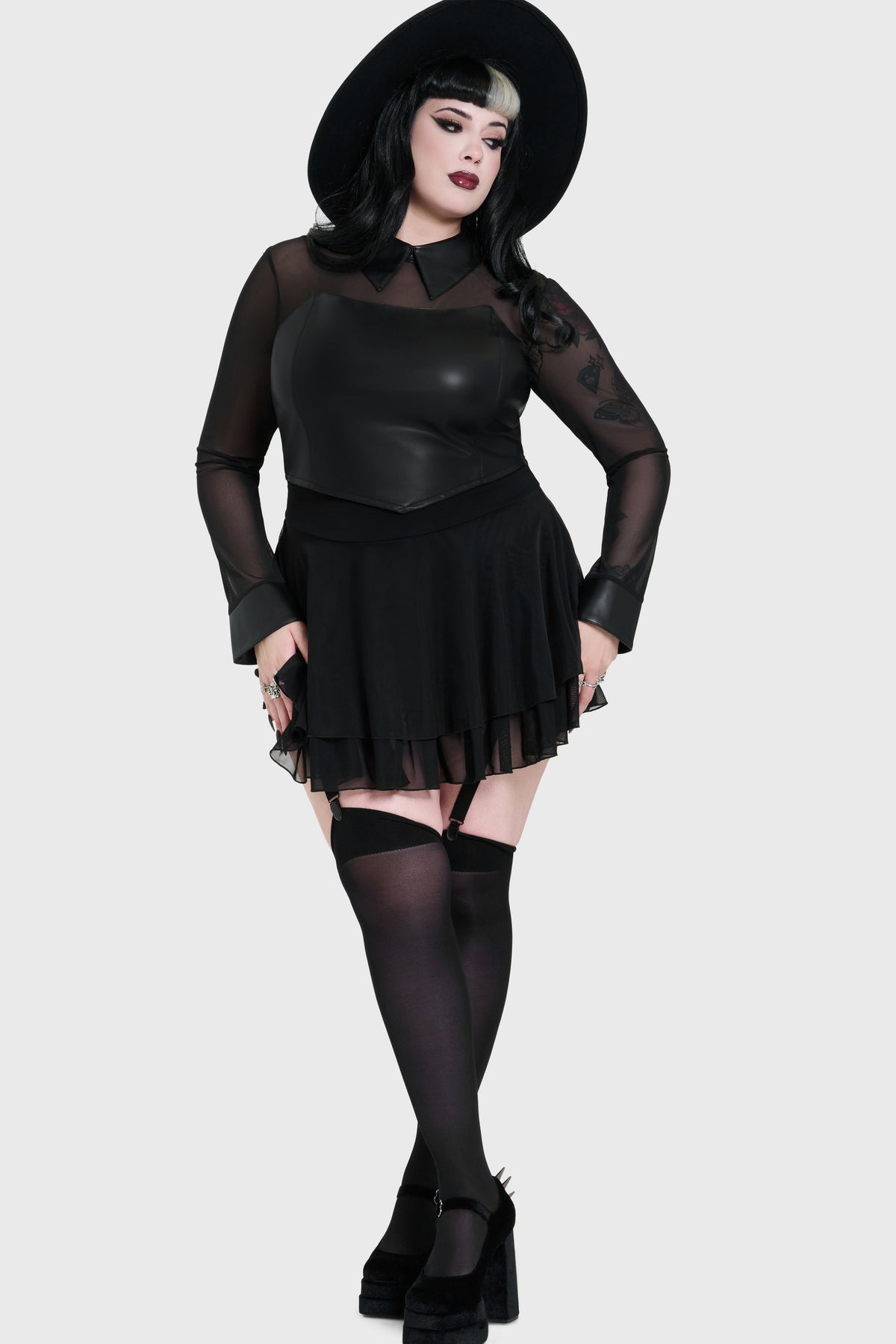 Nova Collared Corset Top